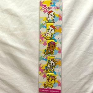 Unicorns- Tokidoki magnetic bookmark